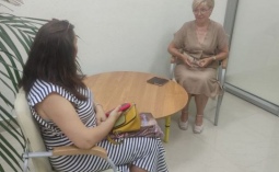 Татьяна Загородняя провела прием мобилизованных граждан и членов их семей  в Фонде «Защитники Отечества»